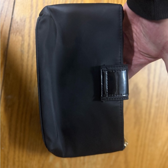 Giorgio Armani Black Clutch with Gold Accent - Picture 3 of 7